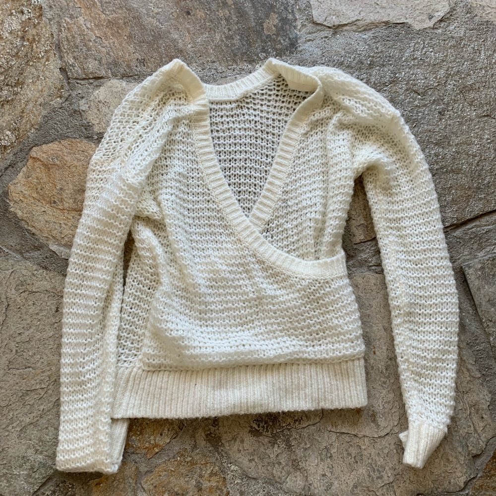 Lightweight waffle sweater Abercrombie and Fitch
